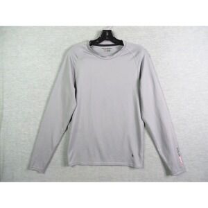 Polo Sport Ralph Lauren Mens Shirt‎ Small Gray Mesh Performance Active Preppy